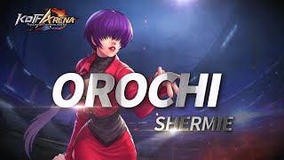Kof Arena Orochi Shermie Skillset