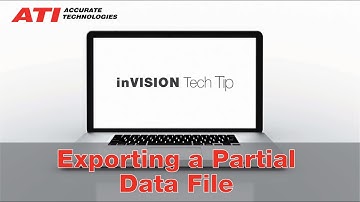 Exporting a Partial Data File
