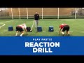 Defensive Line Fundamentals:  Play Fast Using the Reaction Drill