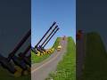 BeamNG Drive | Gaint hammer vs car crashes part 200 #beamngdrive #youtubeshorts #shorts #trending