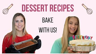 Dessert Recipes | Healthy gluten free banana bread &amp; classic lemon cake