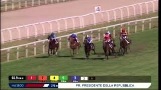 Vidéo de la course PMU PREMIO PRESIDENTE DELLA REPUBBLICA