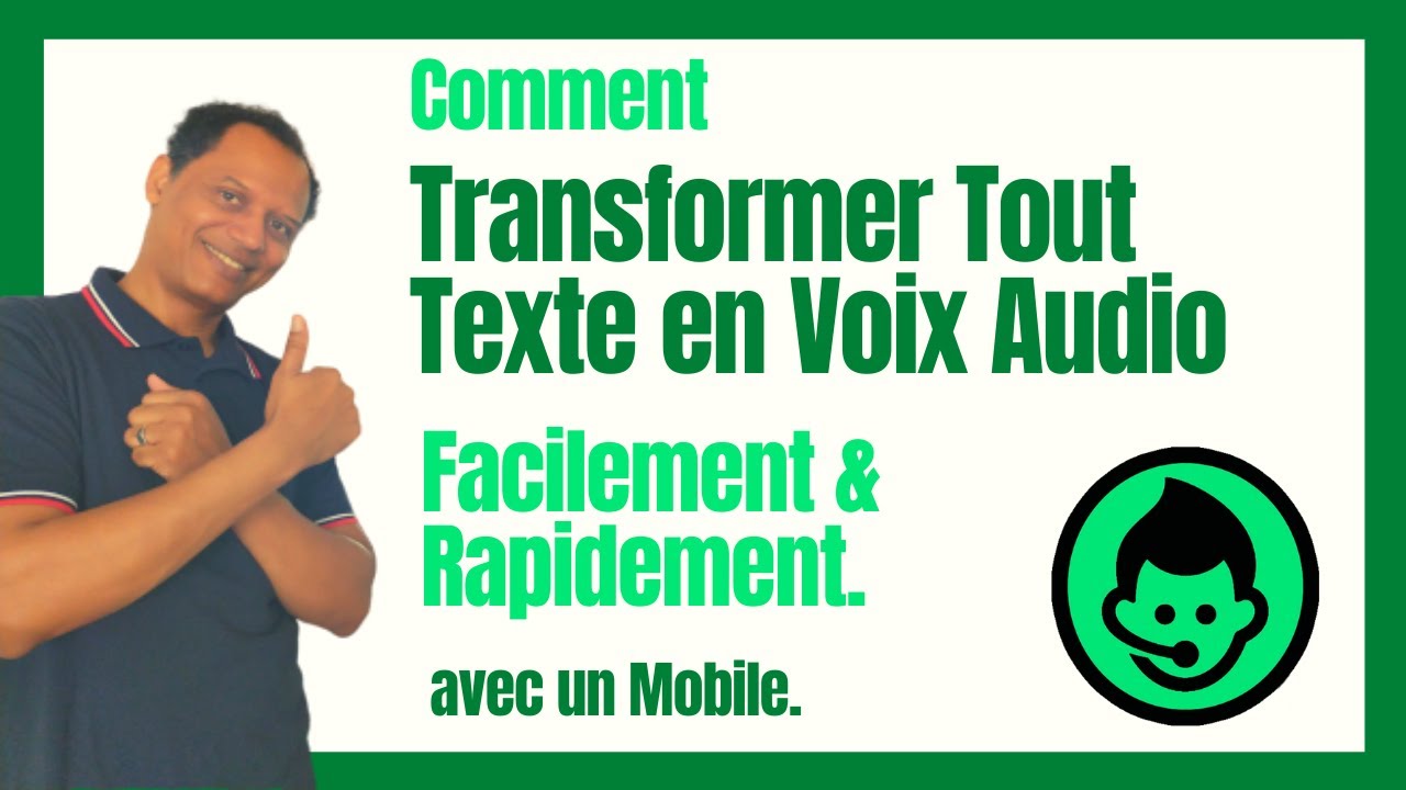 Tutoriel Transformer Un Texte En Voix Audio Narrator s Voice Tutoriel Transformer Un Texte En Voix Audio Narrator S Voice