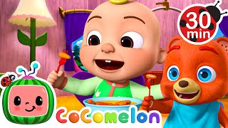 Eat Your Vegetables Song | Cocomelon | 🔤 Moonbug Subtitles 🔤 | Learning Videos