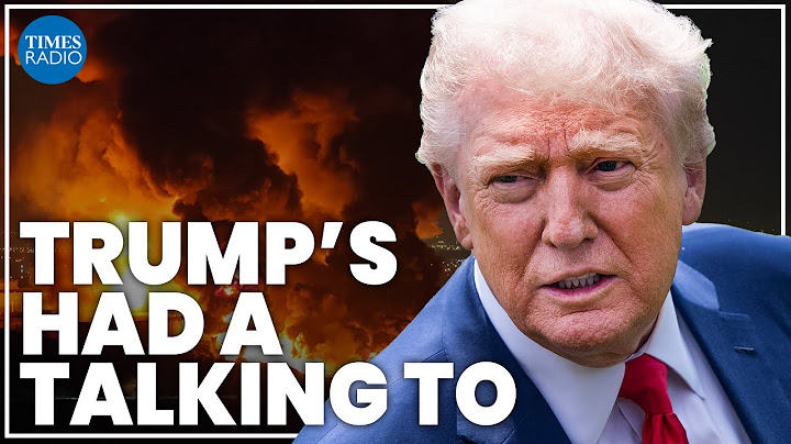 Trump loses control of Iran-Israel conflict narrative