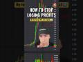 How to stop LOSING profits by learning THIS one chart signal #daytrading #howtotrade #momentum