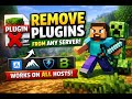 Remove Plugins from Minecraft Servers (Works on Any Host!)
