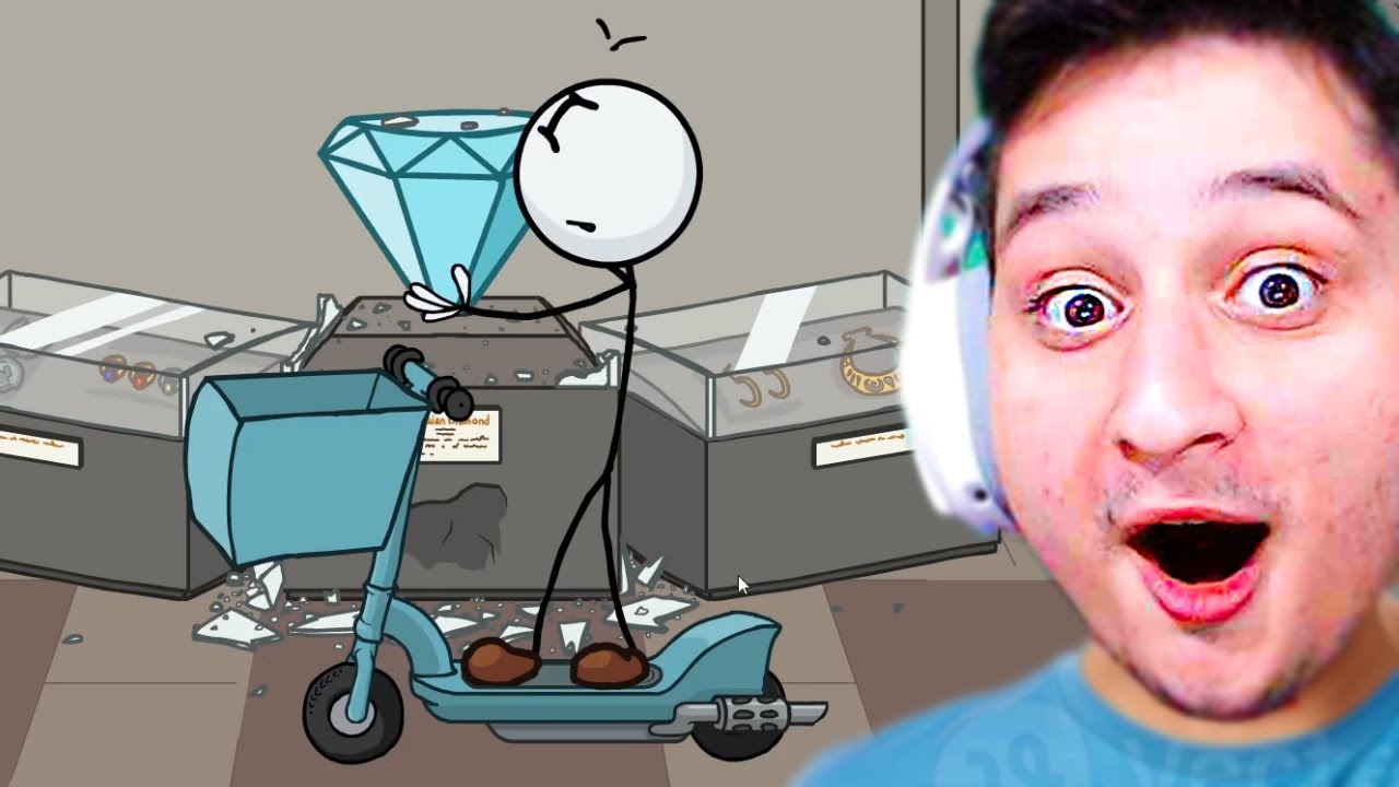 ბრილიანტი მოვიპარე Henry Stickmin Collection