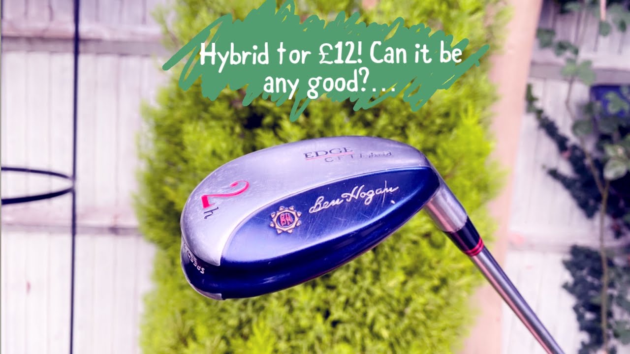 Hybride Ben Hogan Edge CFT 2 - 19° - Manche Graphite Rigide - Pour Droitier - Occasion En état De Marche