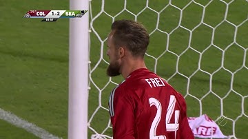 Incredible save by Seattle’s Stefan Frei