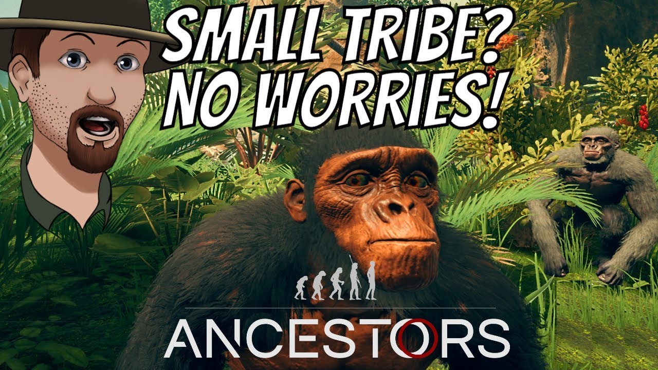 FINALMENTE TESTANDO O JOGO DO MACACO - ANCESTORS: The Humankind