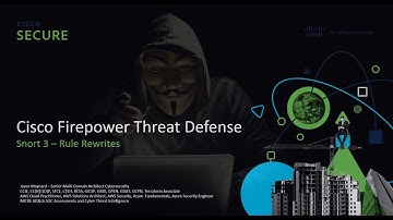 Cisco Firepower Threat Defense: SNORT3 - Rule Actions