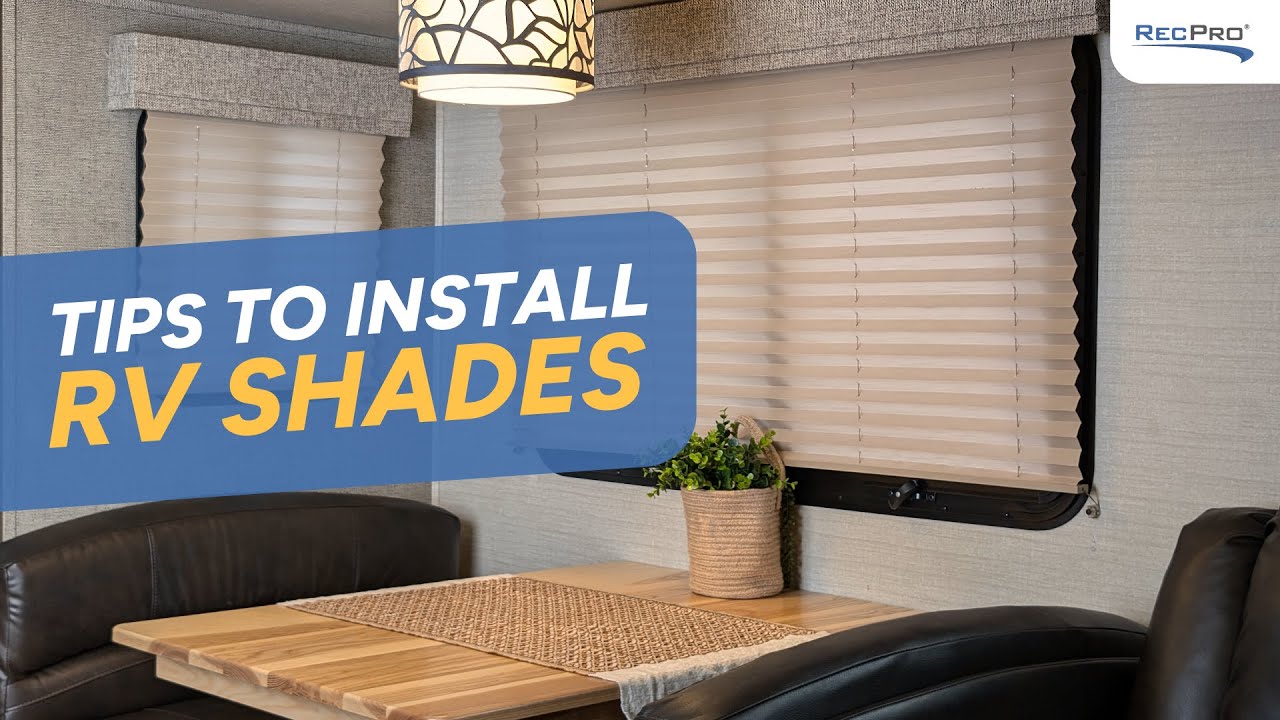 Installing Rv601 Tips for Installing your RV Shades! - YouTube