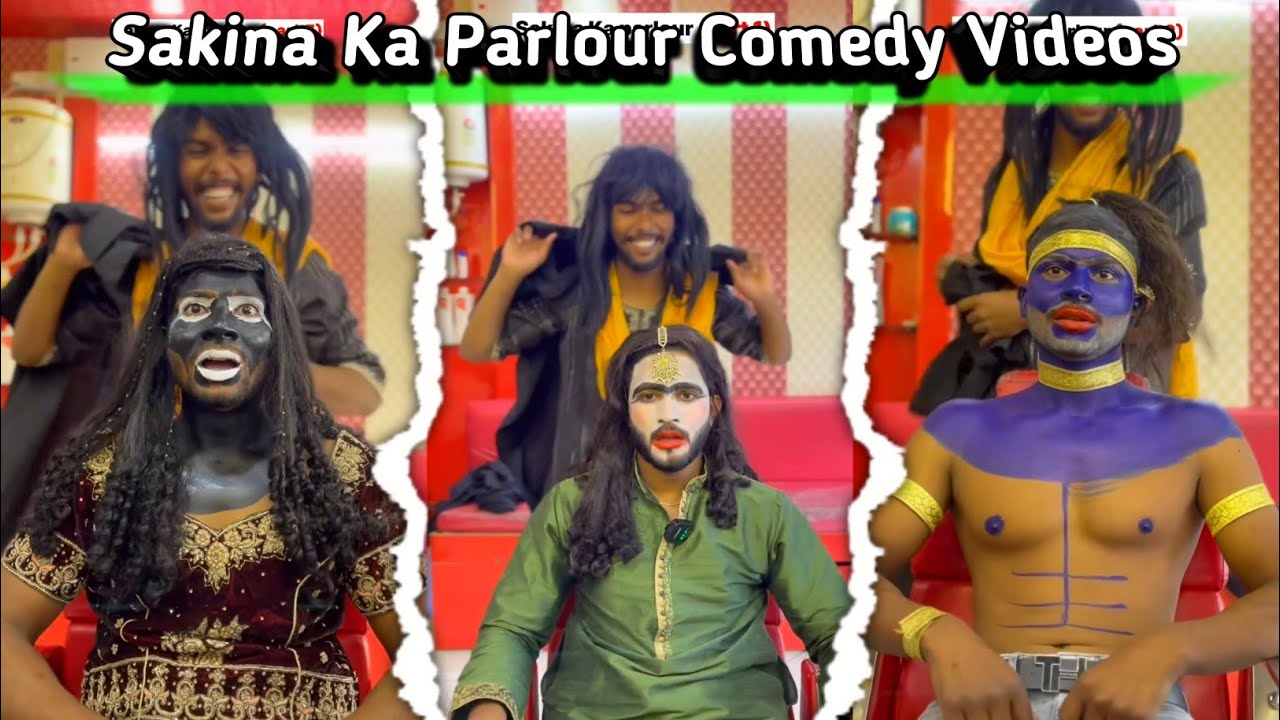  Sakina Ka Parlour Comedy Videos 🤣😂 | Sakina Cid Comedy Videos 🤣😂 | #sakina #chirag #funny #comedy |