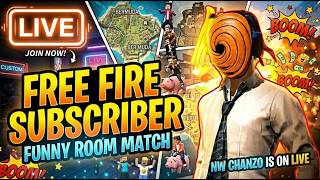 🔴 Free fire tamil live|| Nw chanzo on live || custom and fun matches with subscribers