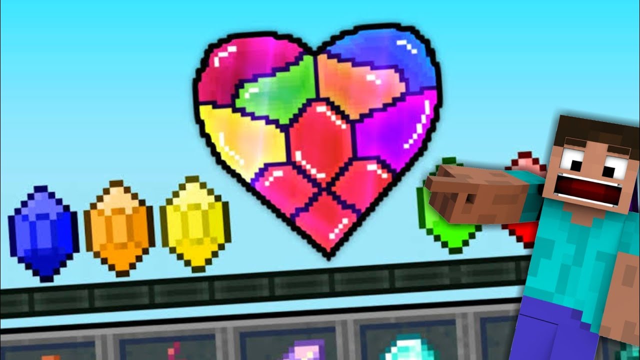 Minecraft But There Is A Infinity Heart...