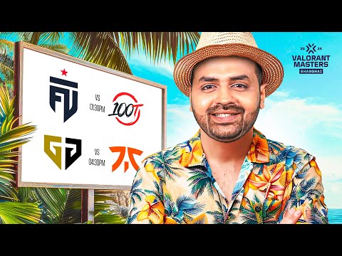 FNC vs GENG | FUT Vs 100T | VCT MASTER SHANGHAI Playoff | #masterscostream