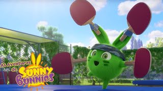 Competição de pingue-pongue | As Aventuras de Sunny Bunnies | Desenhos Animados Infantis