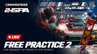 LIVE | Free Practice 2 | CrowdStrike 24 Hours of Spa | GT World Challenge pwd by AWS 2026 screenshot 3