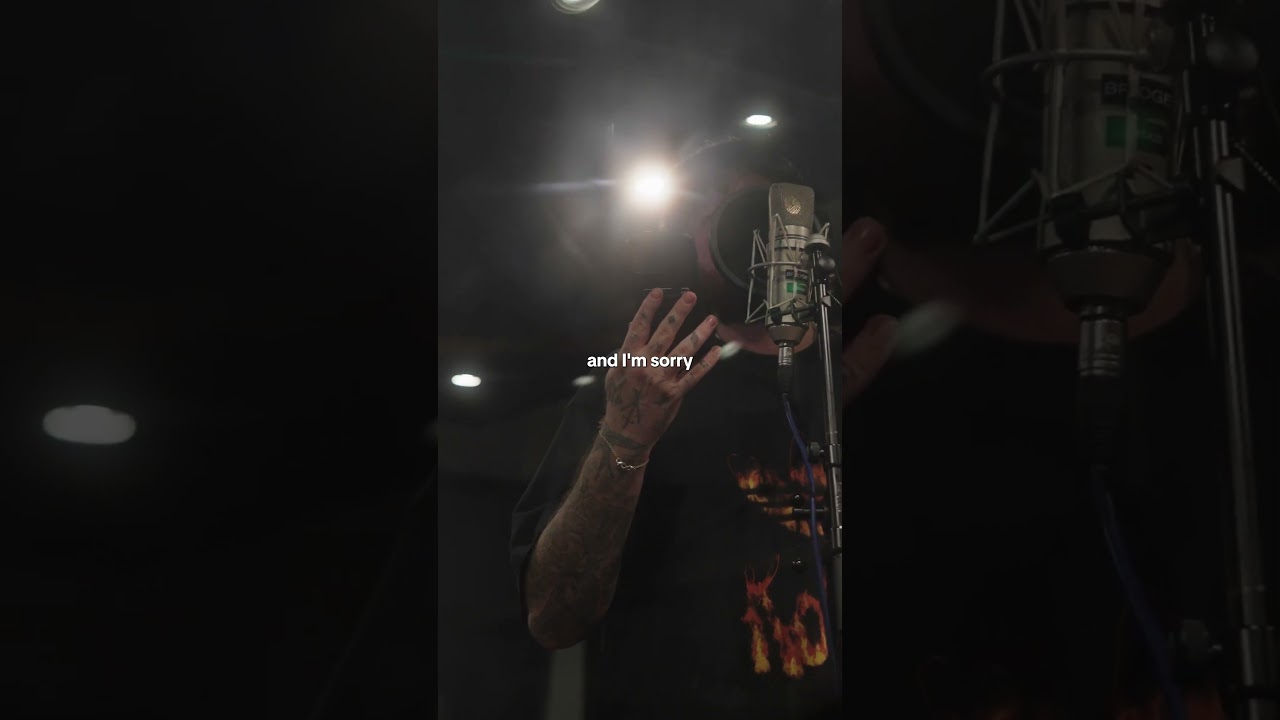 In the studio with James Arthur for new song Embers