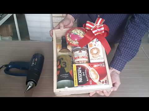 Video Hướng Dẫn Cách Đóng Hộp Quà Tết Bằng Màng Co || Bán... - youtube