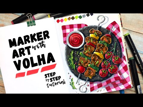 Kebab Auto Draw How to draw a KEBAB / SHASHLIK - YouTube
