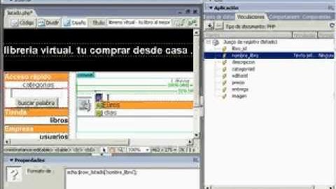 dreamweaver avanzado con php y mysql - tienda online videotutoriales.es