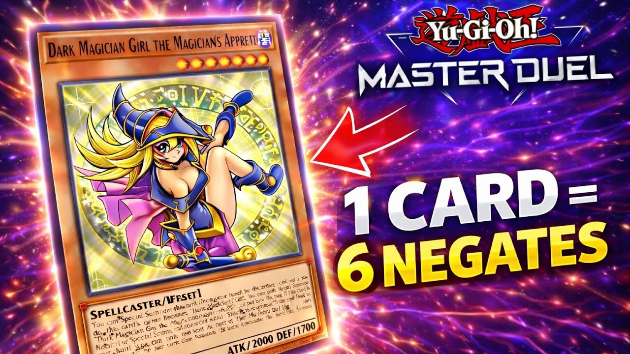 1 Card = 6 NEGATES?! Dark Magician Is Broken 🔥