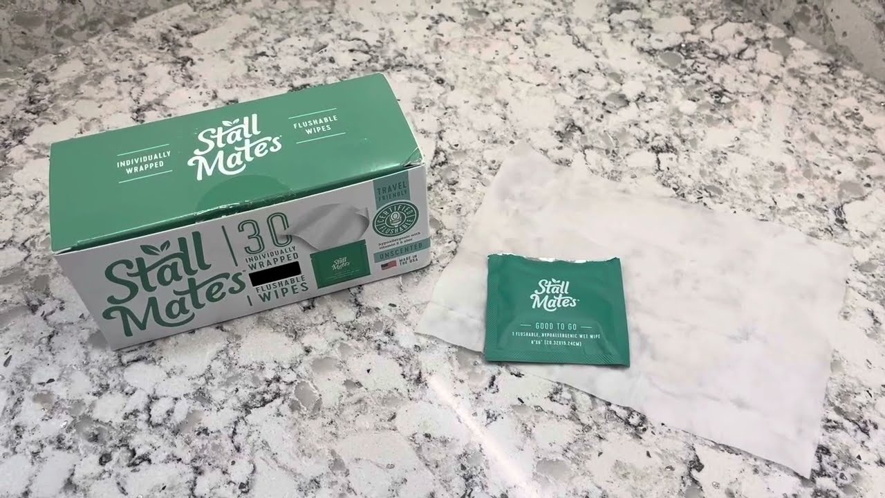 Stall Mates Flushable Travel Wipes Review