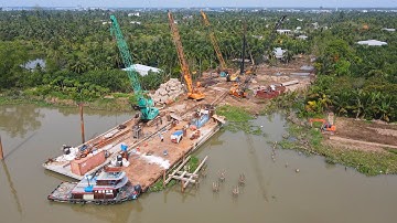 [4K] 230130 CẦU RẠCH MIỄU 2 | TOÀN CẢNH CÔNG TRÌNH MÙNG 9 TẾT ĐOẠN TAM PHƯỚC CHÂU THÀNH - THỚI SƠN