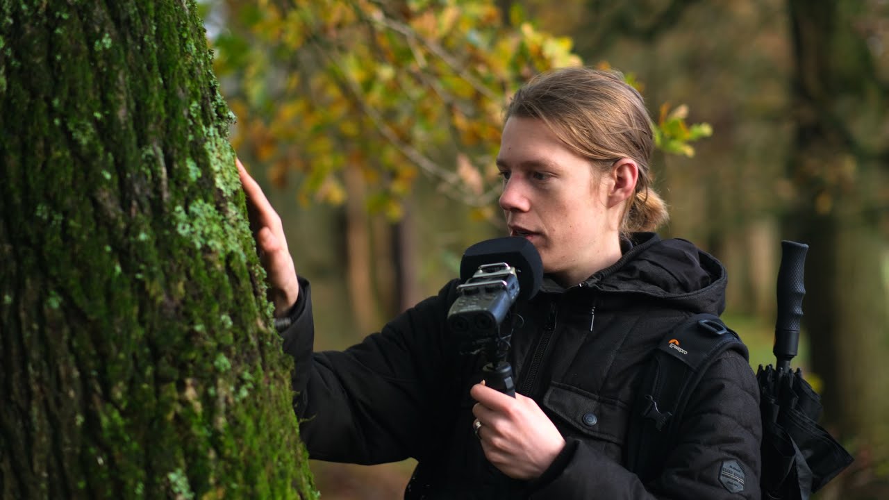 Fall Forest ASMR 🍂 (tracing, biking & bird sounds)
