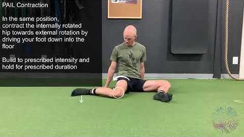 90/90 Hip Internal Rotation PAIL/RAIL