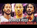 RE-SIMULATING DERRICK ROSE'S ENTIRE CAREER IN NBA 2K21 (Ft. DROSE, MVP, GOAT)