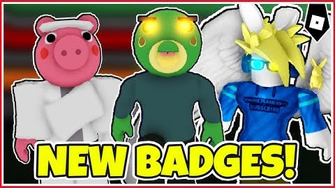 How to get S-SNAKE, PILLOW GEORGIE, FLY HIGH ANTHONY BADGES in PIGGY RP CUSTOMS: THE SEQUEL - ROBLOX