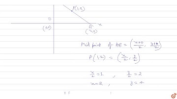 The length of the perpendicular from the point (0,0) to the straight line passing through P(1,2...