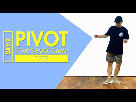 House Dance Tutorial for Beginners | Pivot Boot Camp Day 2 : T-Step