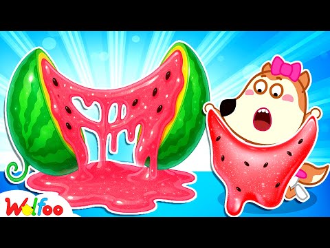 NEW | Don’t Eat Slime, Lucy! 🍉 Safety Rules - Cartoon for Kids | Wolfoo Family Kids Cartoon