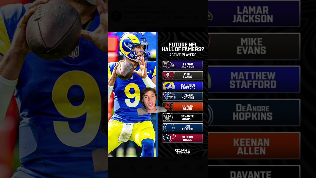 Are these active NFL players future Hall of Famers? 