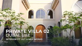 Arco Group Private Villa 02 Fit-Out Mep Works Dubai, Uae