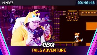 Tails Adventure by Mindez in 40:48 - Awesome Games Done Quick 2024 screenshot 3