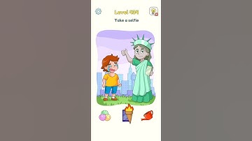 🧠DOP 3 : Draw One Part All Level: 434 Gameplay Solution 🚀🚀 #shorts #youtube