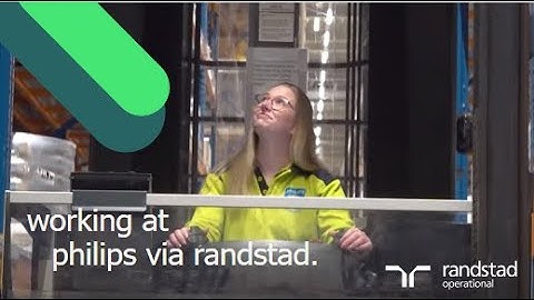 Working at Philips via Randstad