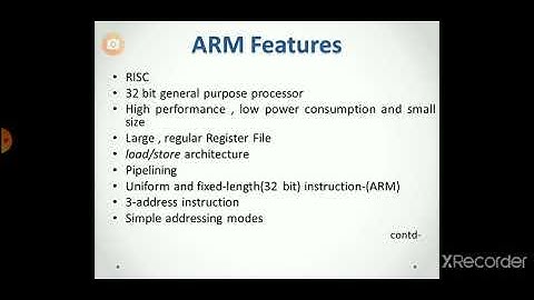 V SEM Ec unit1 arm lect1