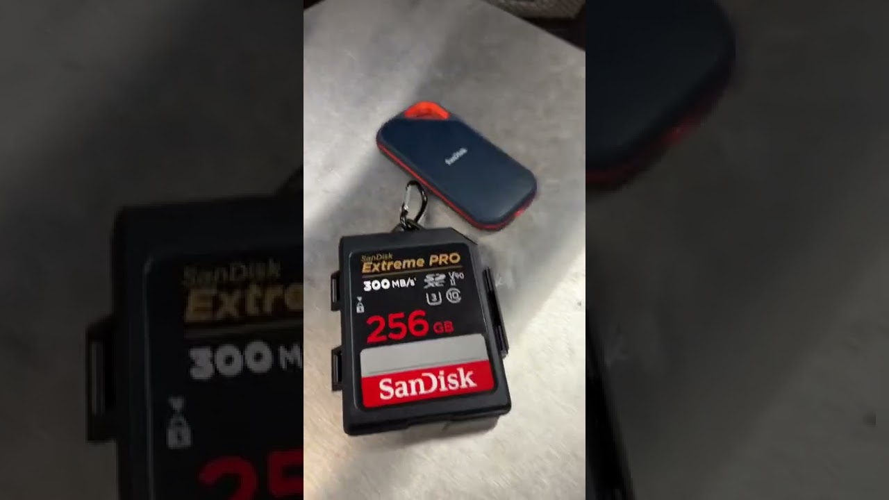 The SanDisk Card Case is shaped like SD card, holding a variety of card sizes - YouTube