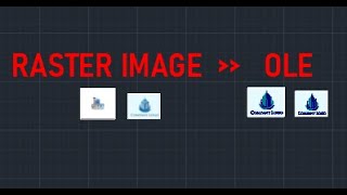 Embed Raster Images As OLE Objects Into Autocad Drawing