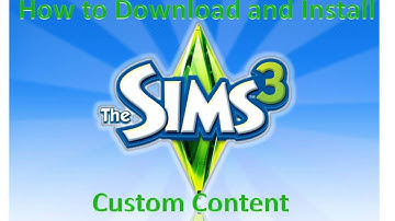 How to Download and Install The Sims 3 Custom Content .package and .SimPack files