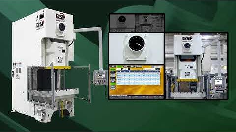 AIDA Gap Frame Servo Press | DSF-C1-A | Introduction Video