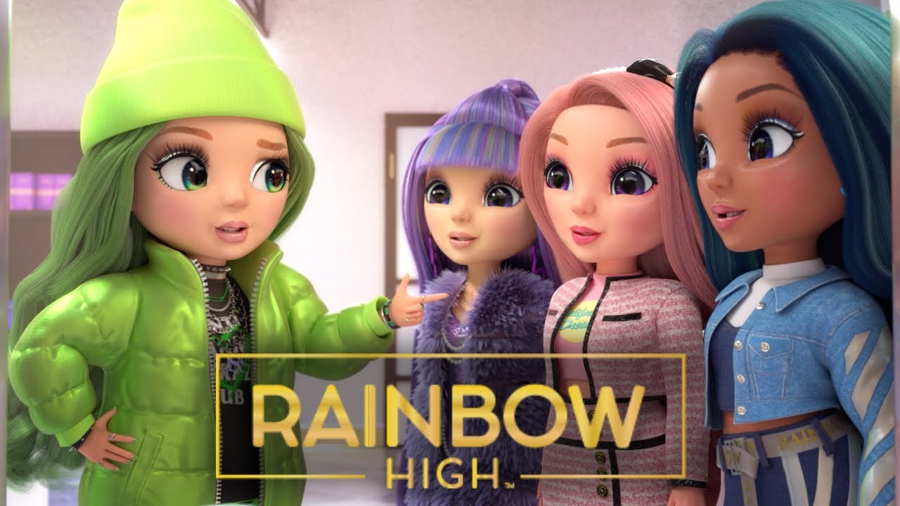  Rainbow High Salon Playset with Rainbow of DIY