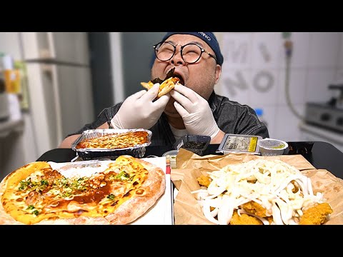 피자나라 치킨공주는 최고의 조합입니다│<strong>Pizza</strong> <strong>and</strong> Chicken Mukbang Eatingshow