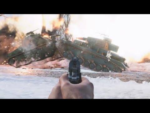 Battle Of The Bulge! Battlefield 2042 Portal 1942 Classic Conquest No HUD GamePlay